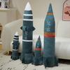 Simulation Dongfeng 5C Missile Rocket Plush Pillow Df-61 Shock Pillow Plush Toy Girlfriend