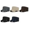 Sunshade  Hat Men's Spring Autumn Flat Top Hat for Middle-Aged and Elderly Outdoor Sunscreen Hat