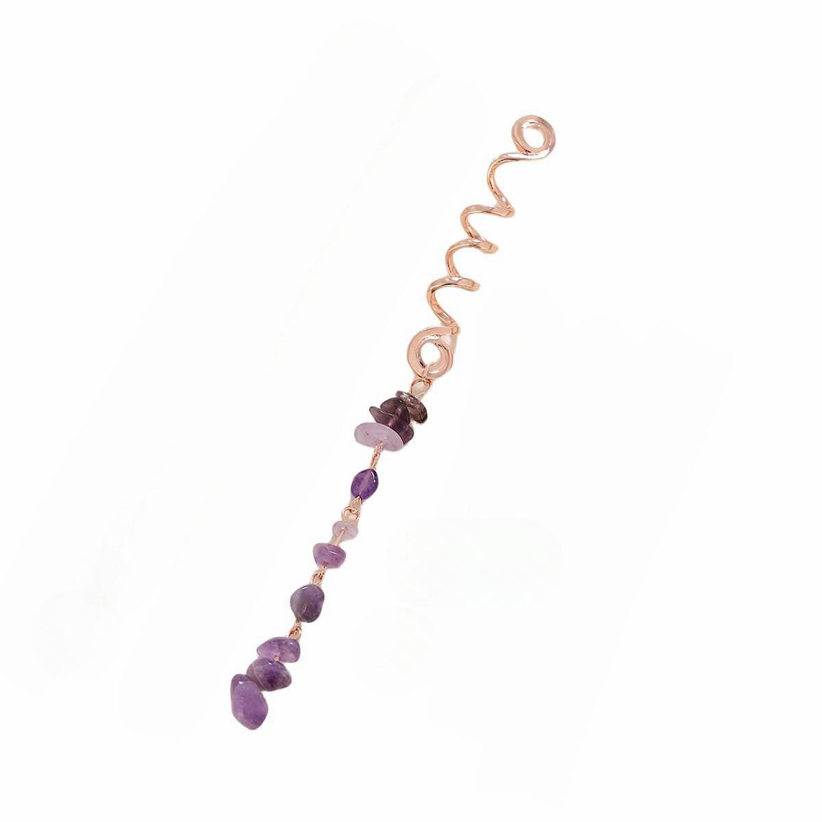 

Индивидуальность преувеличенная коса Шнур для волос Индивидуальный кулон из натурального камня Кольцо для волос Этнический стиль Веревка для головы Дреды Винтажная заколка для волос