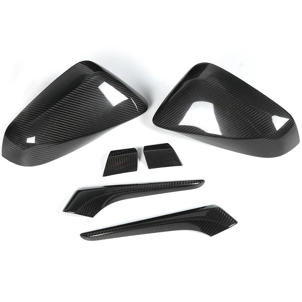 Backspegelkåpa med Baslist Kolfiberdekor Passar för NX200 200t 300h 2016‑2020 Vänsterstyrd