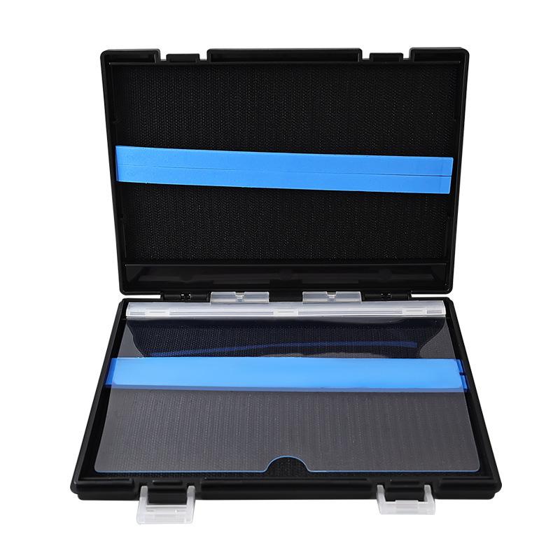 

Lightweight Double-sided Fishing Lure Box with Large Capacity for Spinner and Jig Accessories 20x15x2cm