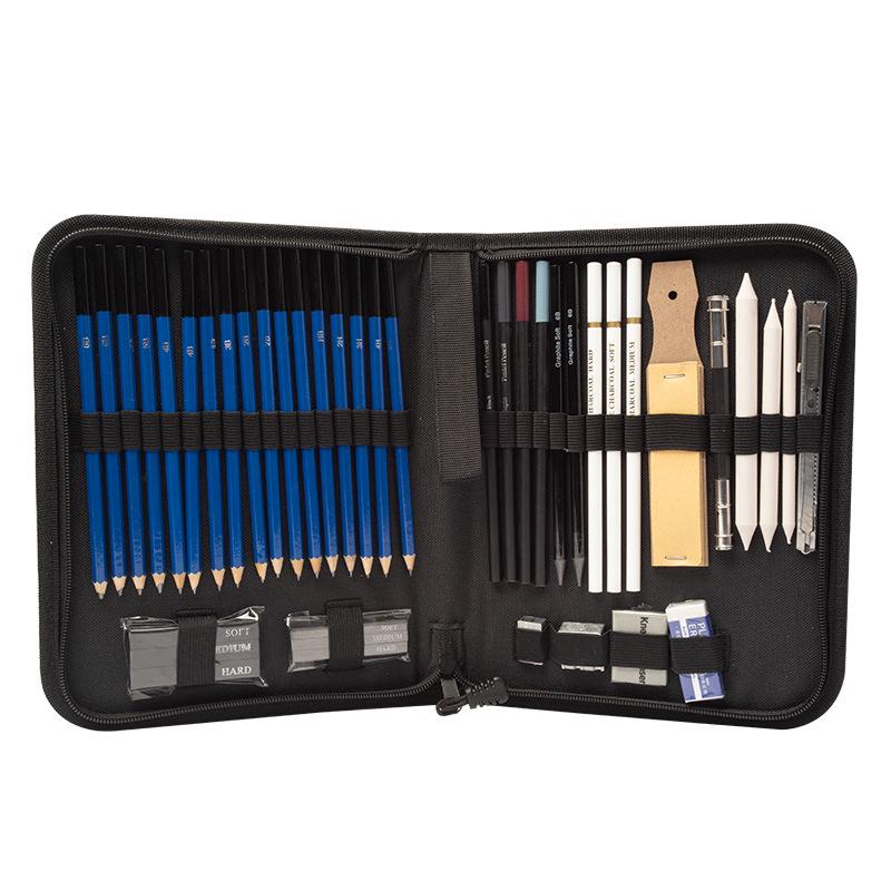 Professional Fine Arts Sketch & Colored Pencils Set - Creative Toolkit for Drawing & Painting