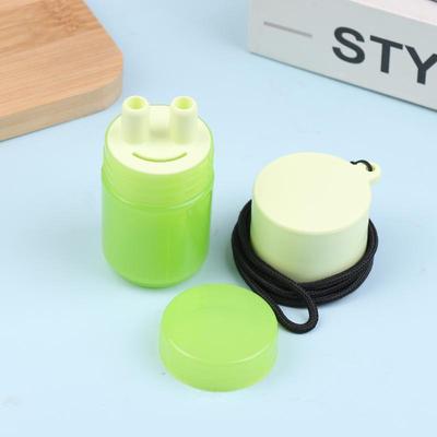 Herbal Inhalant Inhaler Accessory Two Nostrils Sticks Inhaler Tubes Cap Portable Reusable Nasal Inhaler Nasal Suction Cap Bottle