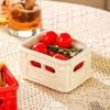 Koreanische Frittierte Palette Snackschale Keramikschale Küchendekoration Popcorn Gebratenes Hähnchen Chips Schale Instagram Posing Requisiten Geschenk