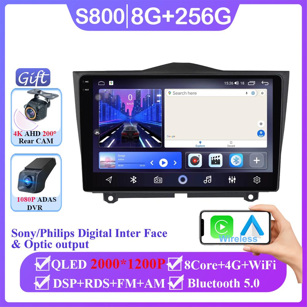 For LADA Granta Cross 2018-2025 LHD 2din Android 14.0 Car Radio Multimedia Video Player GPS Navigation 4G Carplay Head Unit