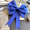 Christmas Big Bow Decoration Wedding Large Bow Ornament for Holiday Tree Wreath Porch Window Door Decor