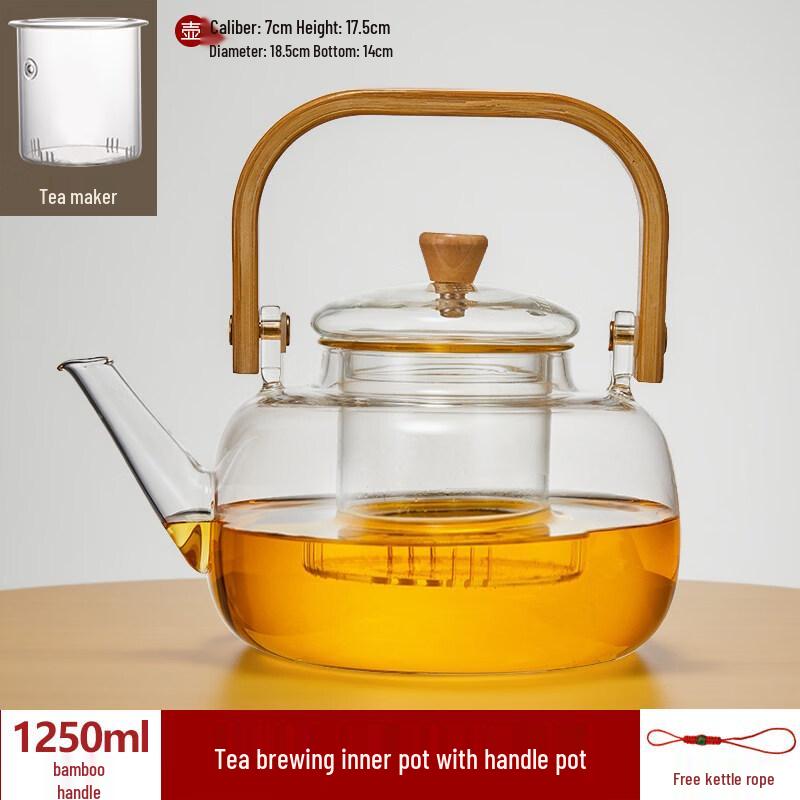 ZISIZ 1.5L Fire Brewing Tea Kettle