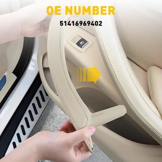 For BMW E70 X5 2007-2014 Passenger Door Right Panel Inner Handle Pull Trim Cover