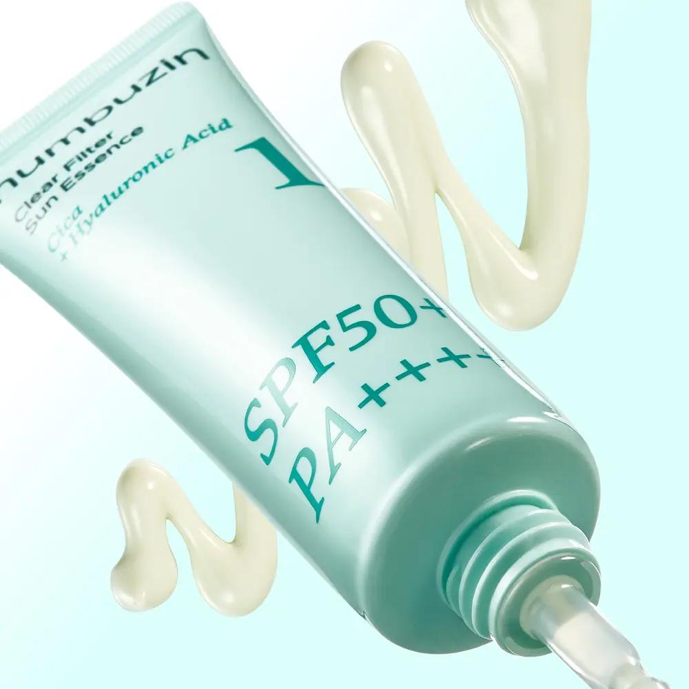 numbuzin No.1 Clear Filter Sun Essence SPF50+ PA++++ Lightweight Hydrating Daily Sunscreen 50ml