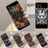 Samurai Oni Mask TPU Phone Case For Samsung Galaxy Note 10 Pro S26 S25 S24 S23 S22 Ultra Plus S21 FE S20 Shockproof Cover