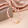 Stainless Steel Enamel Resin Bracelet Colorful Stainless Steel Bangle Bamboo Joint Bangle  Party