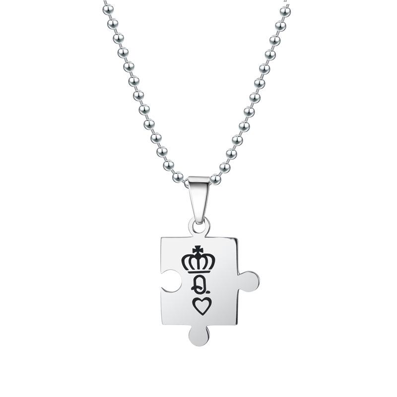 European-American Fashion Stainless Steel Collarbone Chain Necklace