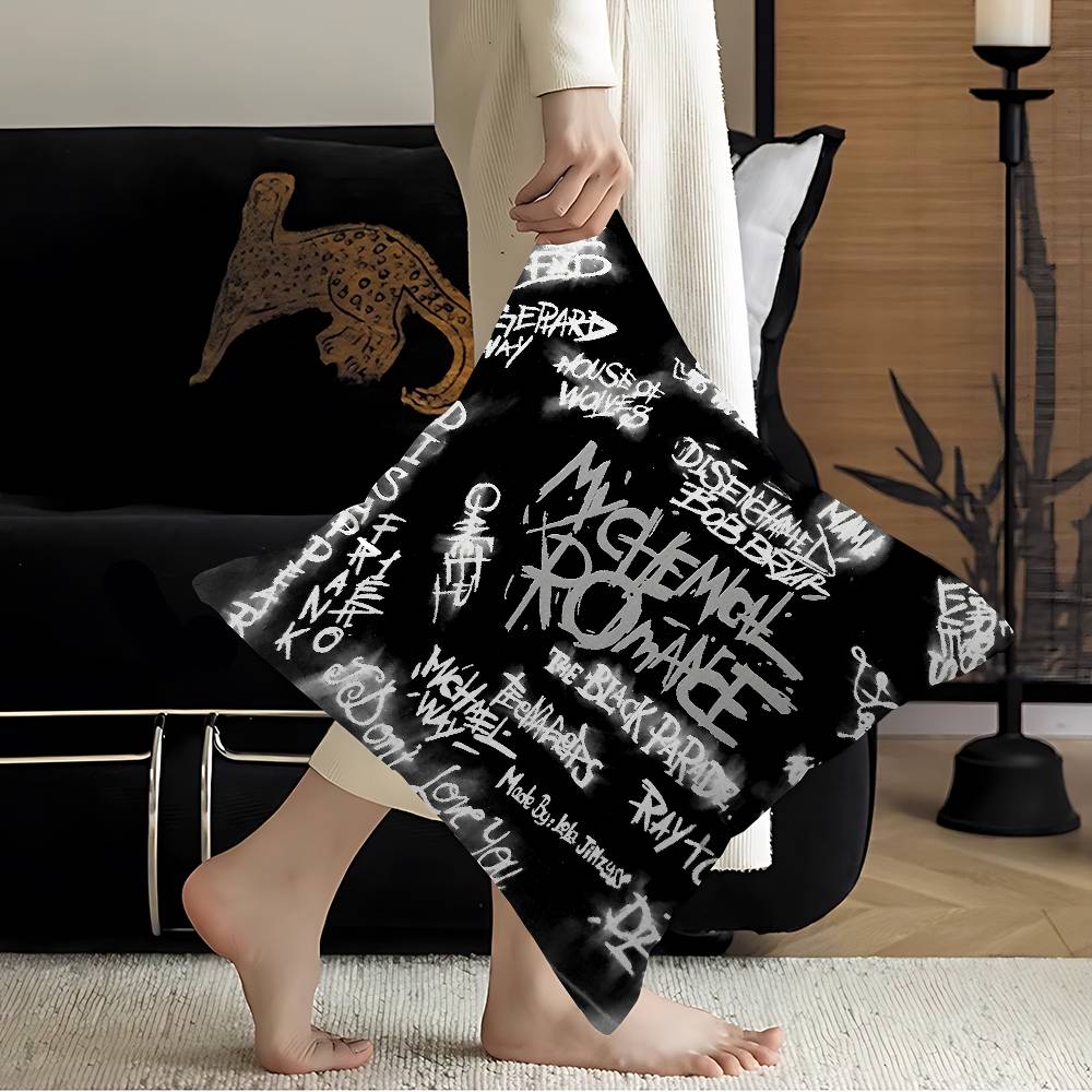 My Chemical Romance Band Pillowcase toon Gift Cushion Cover Bedroom Home Sofa Chair Seat Decor pillow case