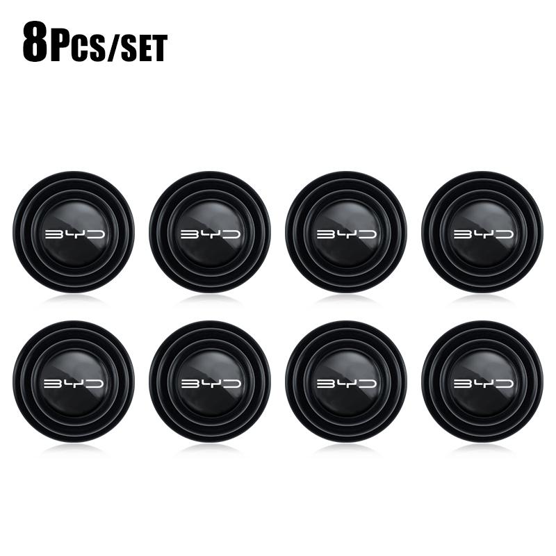 4Pcs Car Door Anti-shock Pad Anti-noise Buffer Gasket Auto Interior For BYD E6 Tang Qing Yuan I3 S7 G3 M6 E5 E2 Dmi 2din G6 Qin