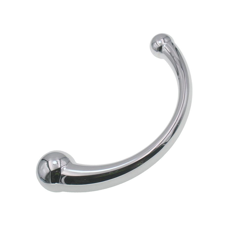 Metal Sexy Massage Stick Big Curved Bow P-Point Pleasure Stick C- Type Female Masturbation Sex Tools Adult Products for the Back Court