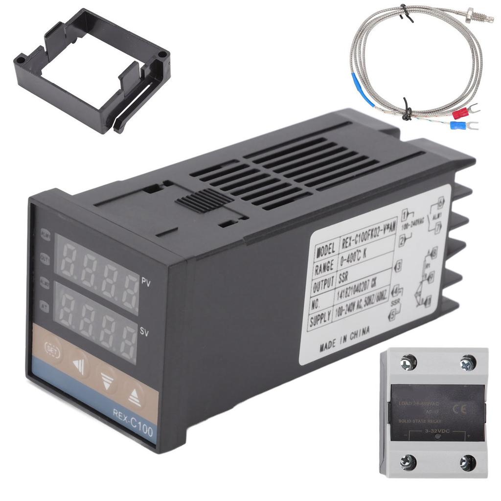PID Thermostat Temperature Controller Set 0?400 Celsius  Chicken House Temperature Controller with