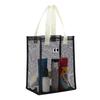 Storage Bag with Handle Large Capacity Hollow Mesh Breathable Multipurpose Clothes Toys Organizer Tote Bag
