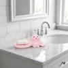 Soap Box Long Eared Rabbit Soap Holder Pink Bathroom Decor Organizer Rabbit Soap Dish  Household