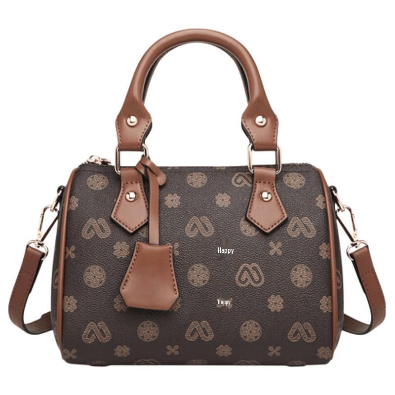 FOXER Women s Vintage Pattern Boston Handbag