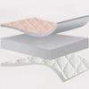 Multi-specification Rhombus Grid Bed Sheet Skin Friendly Brushed Cotton Clip Waterproof Bedsheet Sweat Absorbing and Breathable Mattress Cover