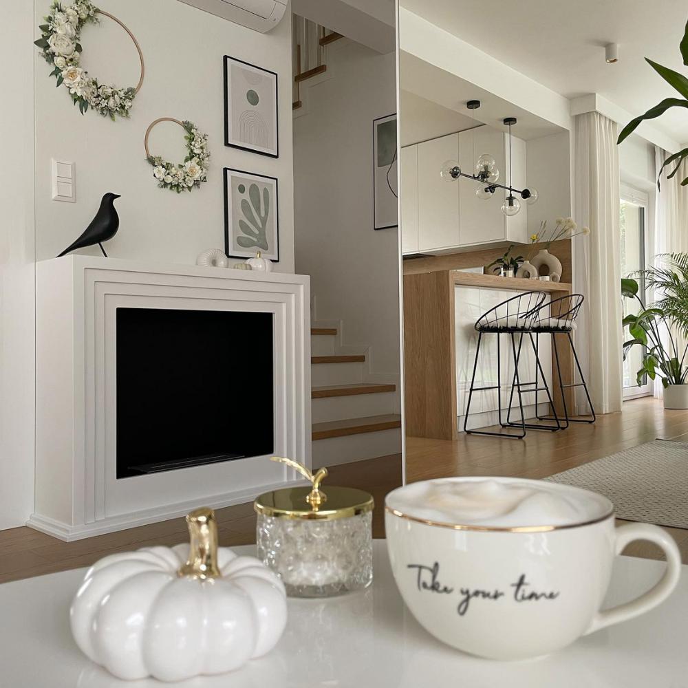 Portal Bioethanol-Kamin QUAERERE TÜV weiß