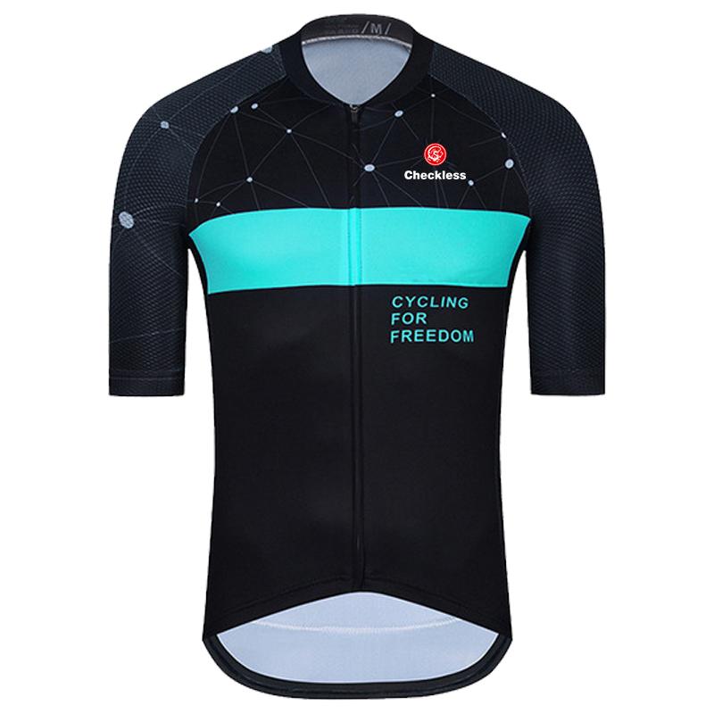2022 New Mountain Bike Riding Clothes Summer Quick-drying Breathable Round Neck Cycling Shirt Road Bike Short-sleeved Top
