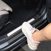 For Volvo S90 xc60 modified leather door sill lower guard and welcome pedal decorative accessories
