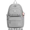 Student Backpack Nylon Waterproof Lightweight Multi-Compartment Backpack for Teen Girls