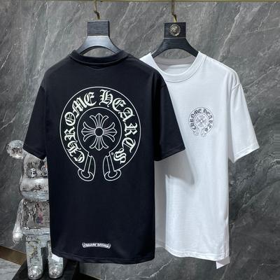 8702 Sommer 2026 Neu Hochwertige Baumwolle Rundhals Locker Große Größe Herren und Damen T-Shirt Partner T-Shirt