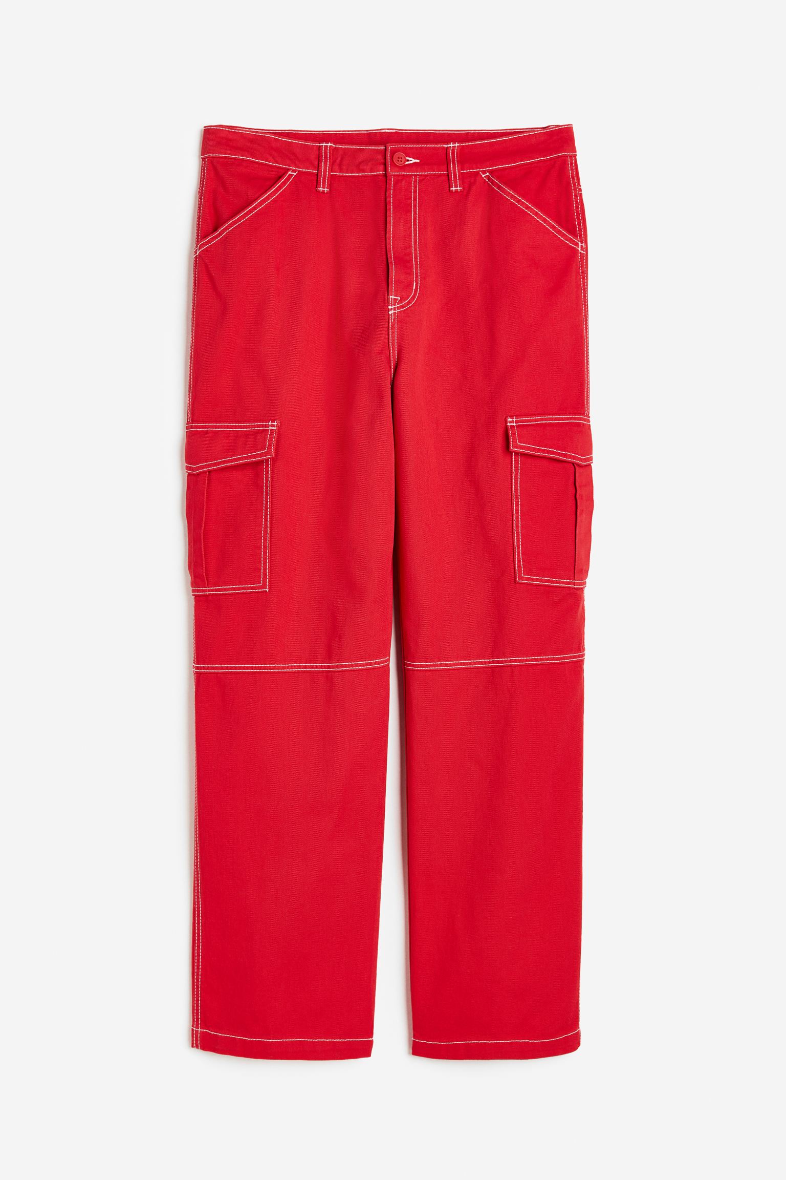 

H&M+ Twill cargo trousers