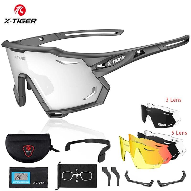Cycling Sunglasses UV400 Protect Cycling Glasses Sports Polarized Men Bicycle Sunglasses MTB Racing Bike Glasses Eyewear