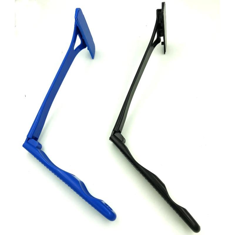 Men Back Shaver Hair Shaver Two Head Blade Foldable Trimmer Body Leg Long Handle Removal Razors