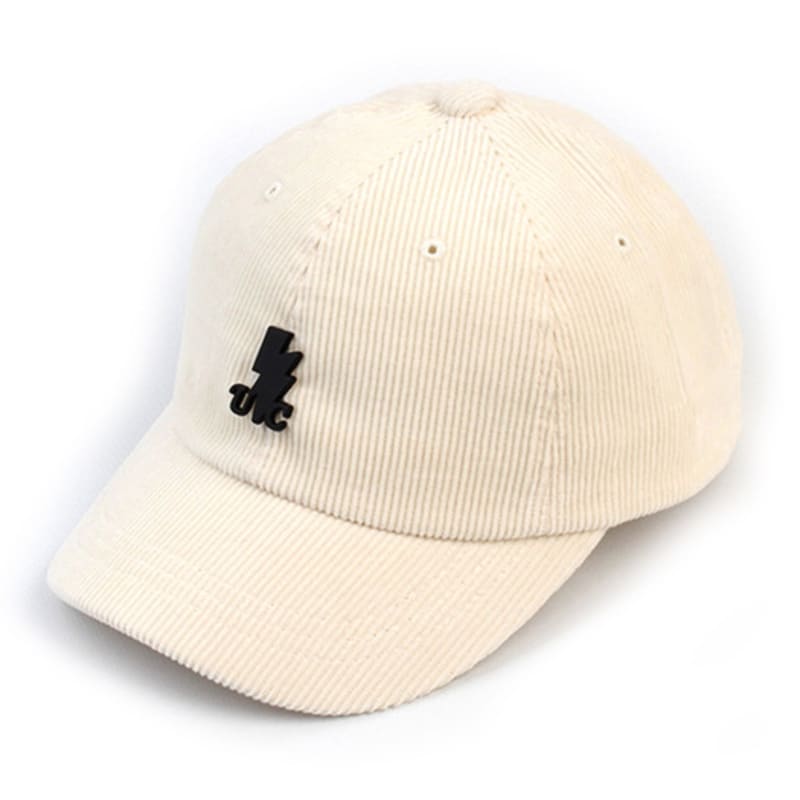 Universal Chemistry Corduroy Ivory Short Brim Ballcap Short Brim Ball Cap