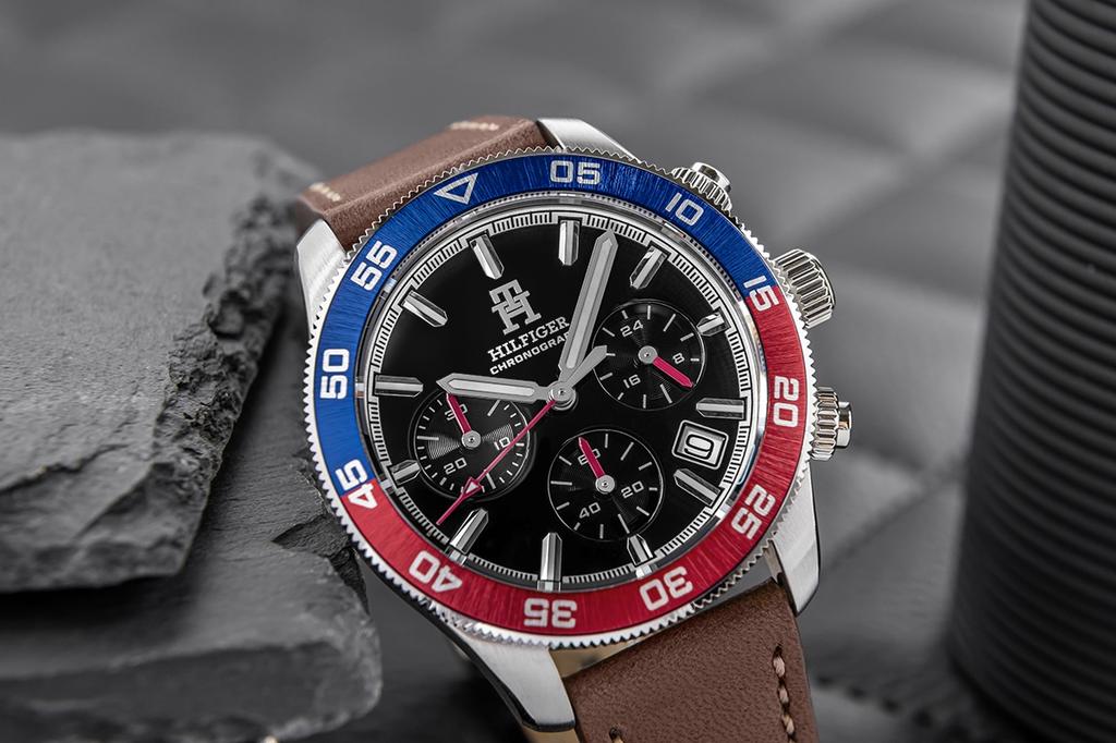 Tommy Hilfiger TH85 Chronograph Men's Watch 1792166 + BOX