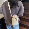Drawstring Small Square Bag Women's Crossbody Bag Mobile Phone Bag