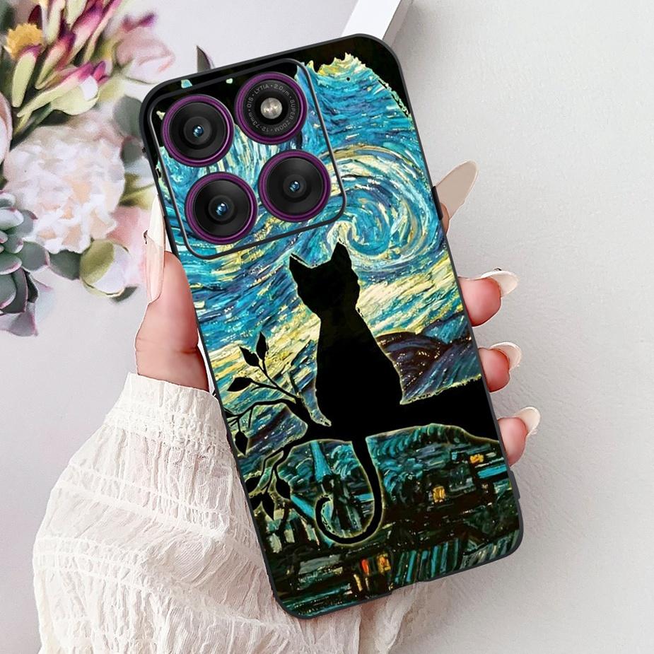 For Motorola Edge 60 Pro Case XT2507-1 Cute Fashion Painted Cover Soft TPU Phone Case For Motorola Edge 60 Fusion Edge60 S Shell