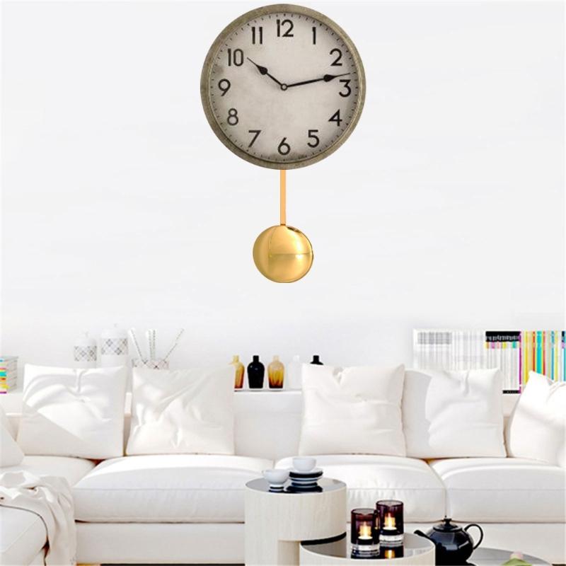 Vintage Styles DIY Clock Mechanism Kits with Hourly Chimes Music Box and Metal Pendulum Clock Movement 2 Set of Hands