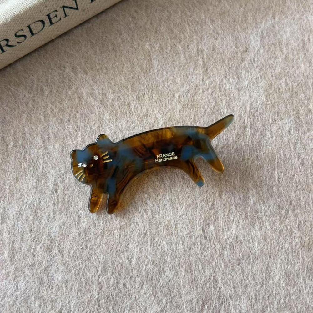 Cute Cartoon Cat Handmade Hairpin Hair Clip Versatile Cute Bangs Hair Accessory for Girls