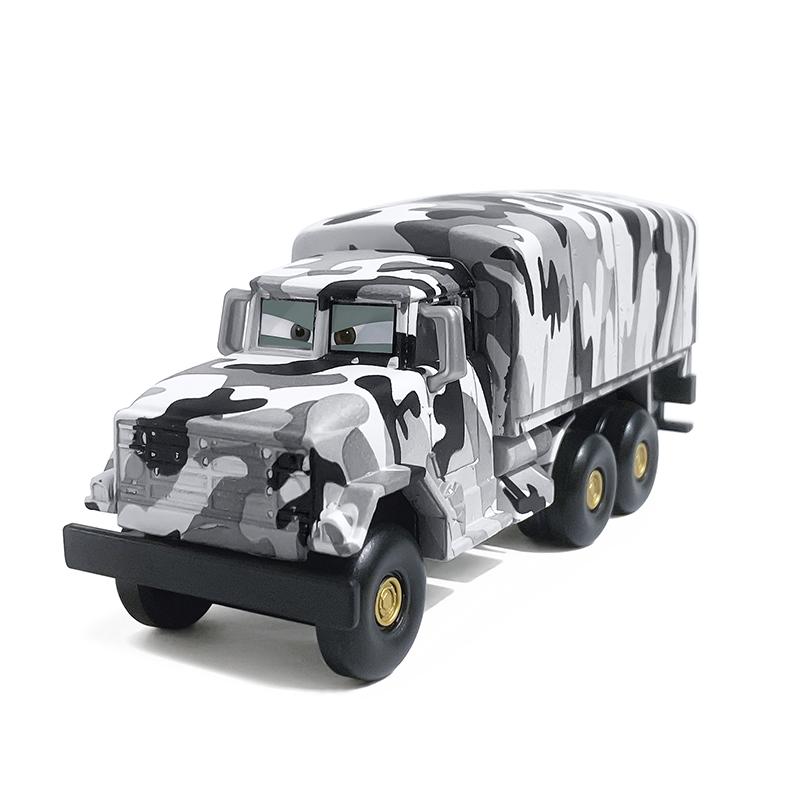 Pixar Cars Backdrop Role Andy Gearsdale Simulation Military Vehicle Toy Alloy Material Racing Car Children's Birthday Gifts