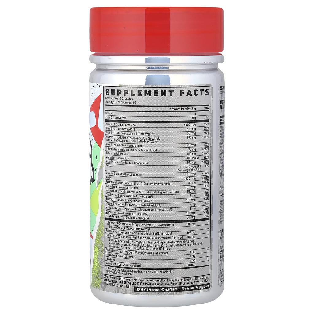 Ghost Multi Veggie Capsules, 90 Capsules