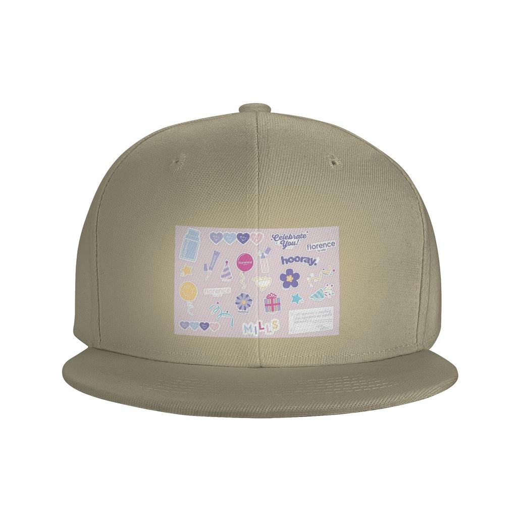 Florence By Mills Millie Bobby Brown Baseball Caps Snapback Fashion Baseball Hats Casual Casquette Outdoor for Unisexs And WoUnisexs