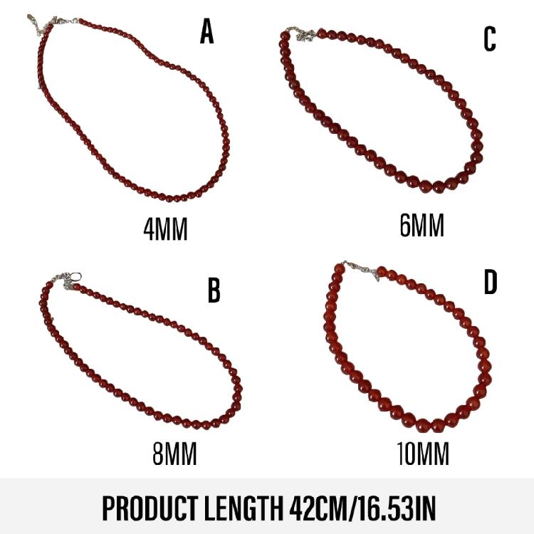 Colier cu Mărgele Rotunde Colier Simplu Colier cu Lungime Ajustabilă Bijuterii pentru Petrecere Perle de Imitație Textură pentru Orice Ocazie