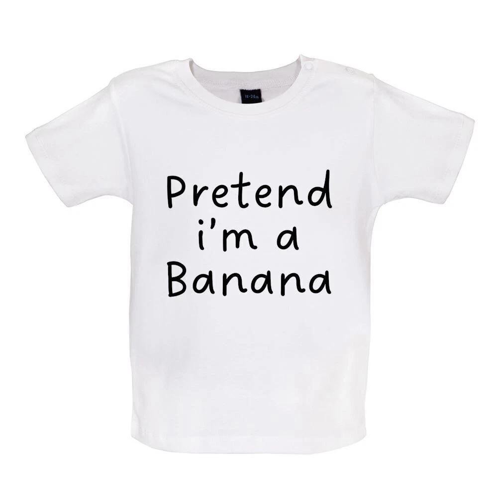 Make Look I m A Banana - Kids T-Shirt Tees Top - Funny Costume Costume 130