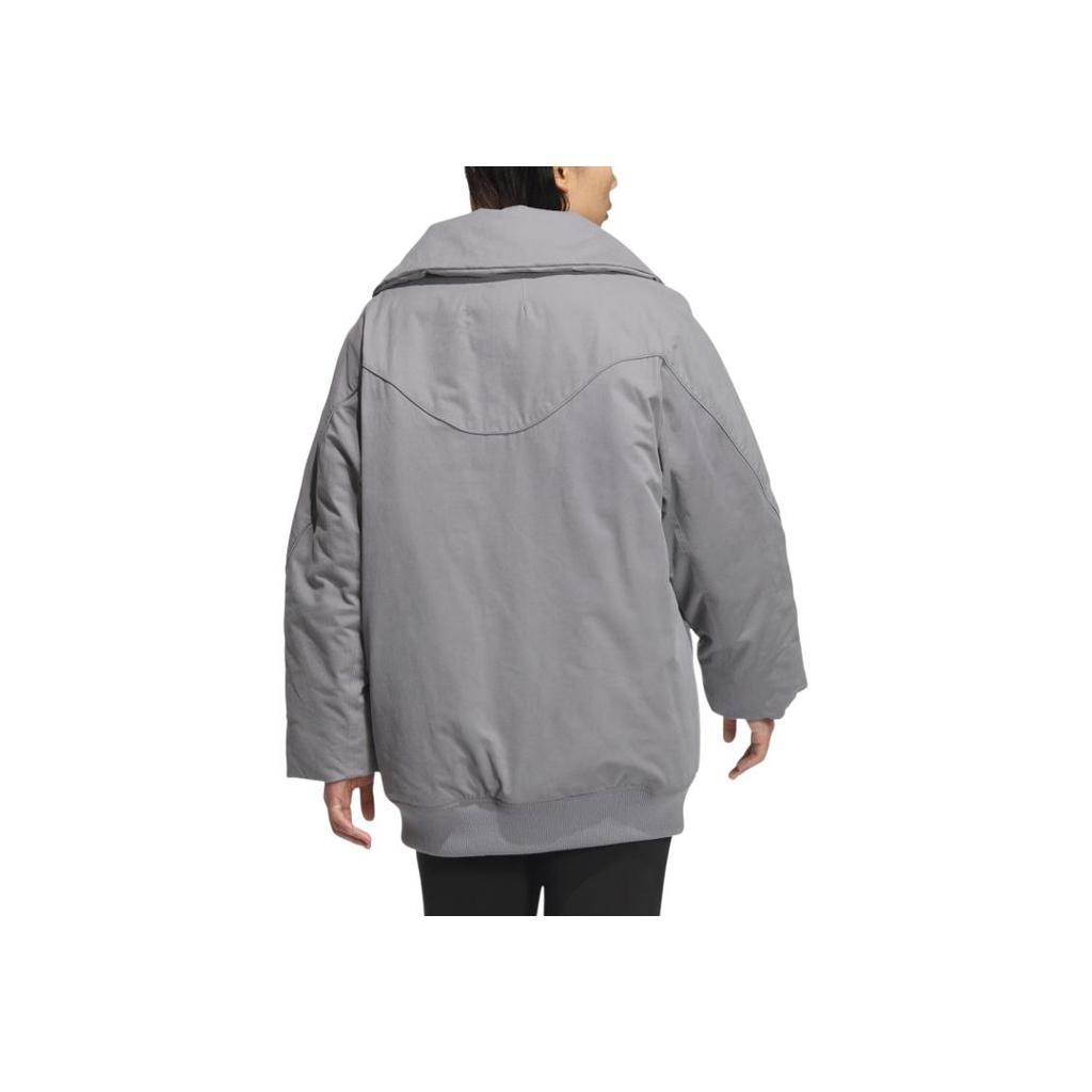 Adidas Fustl W P Jkt3 Comfortable Warm Sports Casual Cotton Jacket Women Jackets Gray JM6199