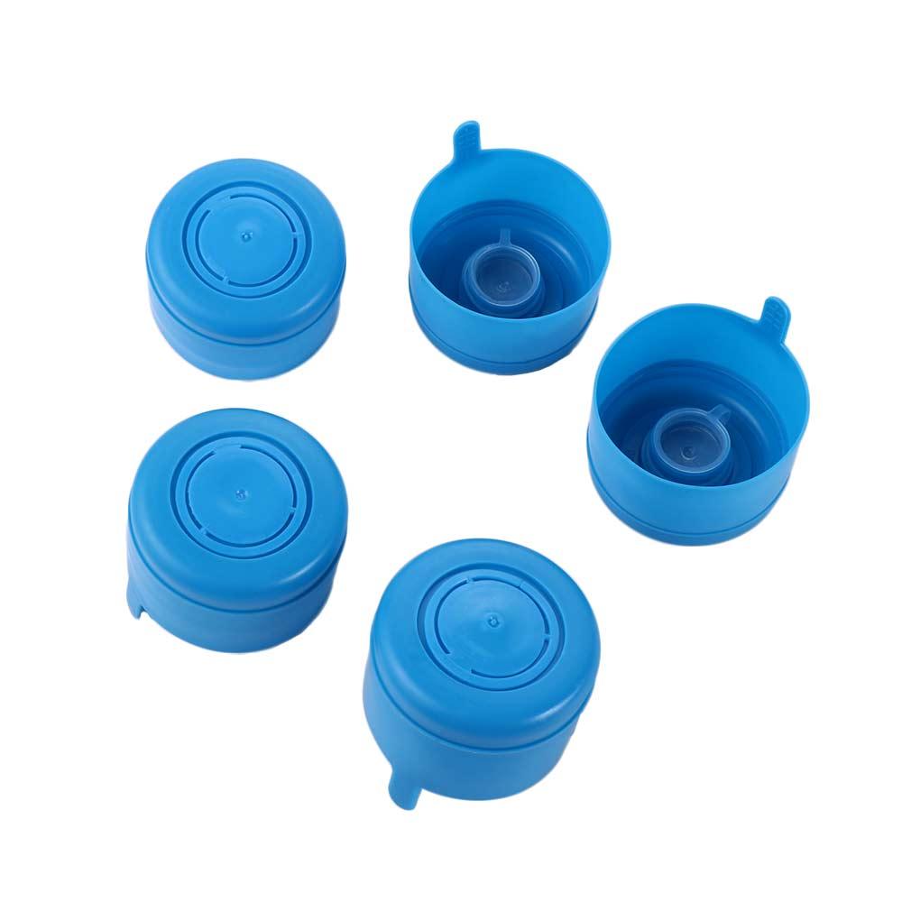 Home 10 Stück 3 Gallonen 5 Gallonen Wiederverwendbar Spritzschutz Aufsteckbare Deckel Ersatz Wasserkanister Flaschenkappen