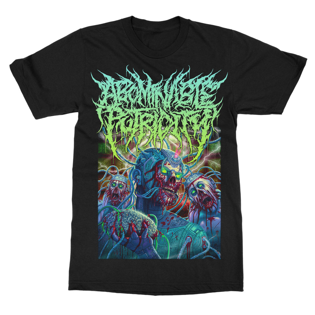 Neues ABOMINABLE PUTRIDITY Band Grafik Baumwolle T-Shirt Unisex Sommer Kurzarm Mode Marke T-Shirt Luxus Freizeit Vintage Retro Oberteil