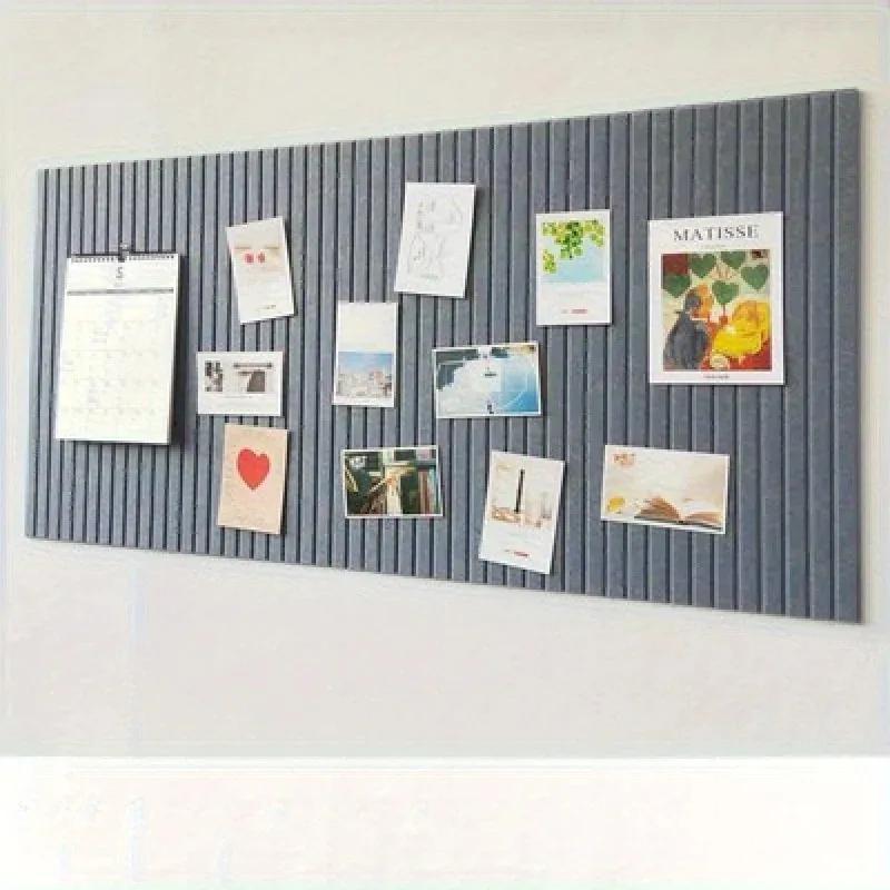 Große Böhmische Filz-Wandfliesen - Runde Kork-Pinnwände, zur Heim- und Bürodekoration, Wanddeko, Wohnzimmerdekoration