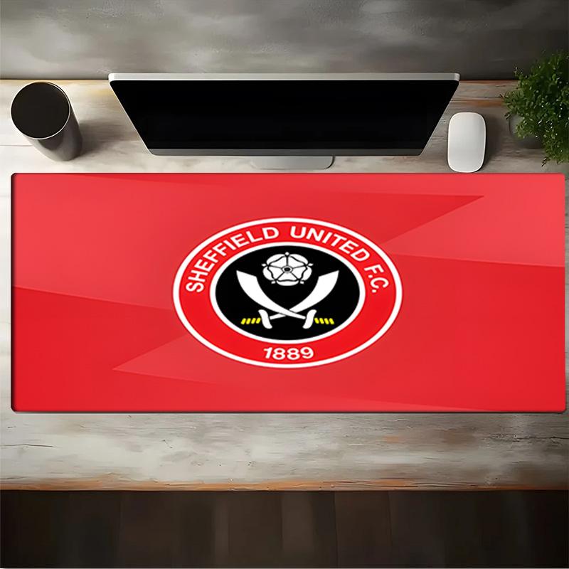 Sheffield Team Crest Mouse Pad, Gaming Mouse Pad, Keyboard Pad, Desk Decor for Computer Notebook Fan Gift Birthday Gift