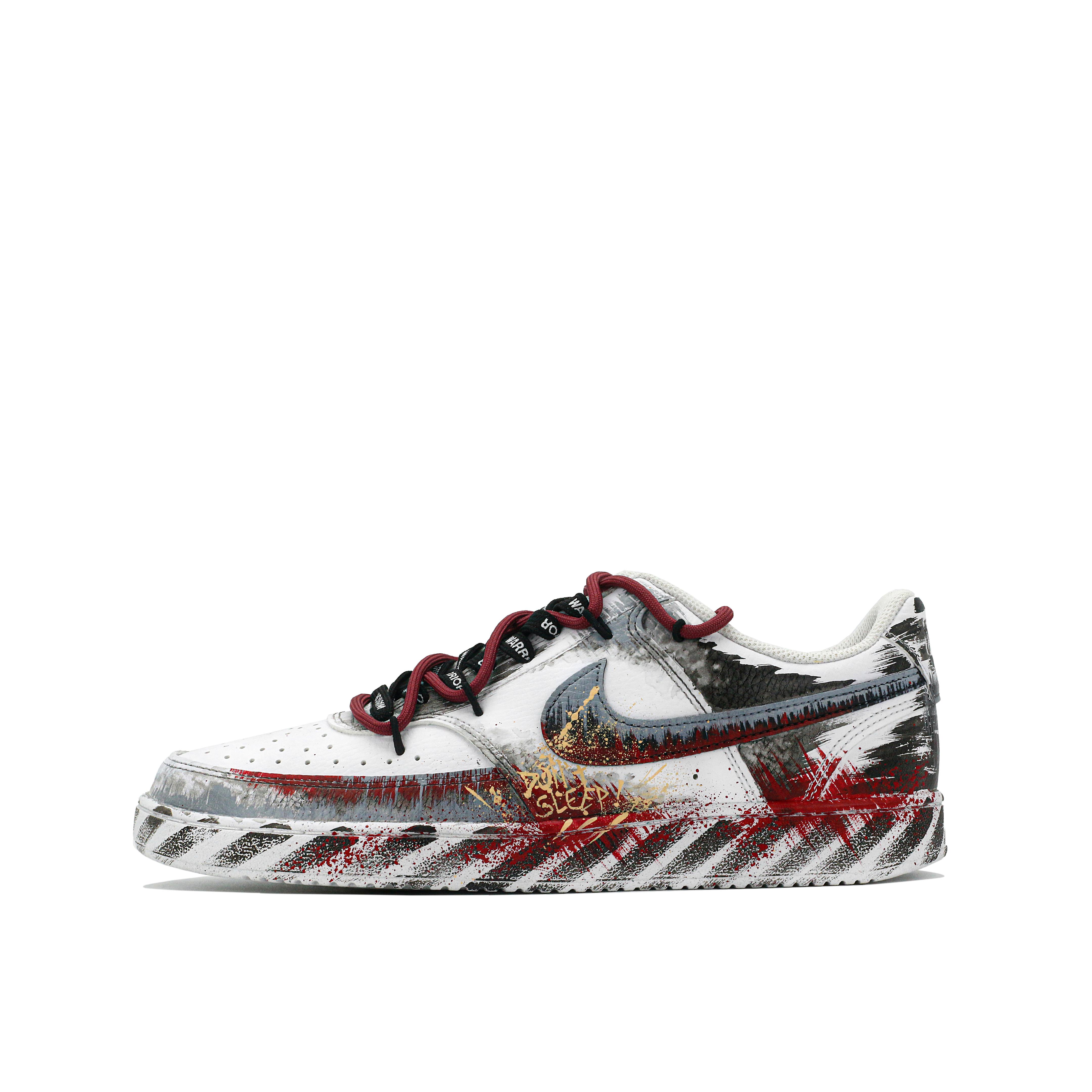 

Nike Court Vision 1 Skateboard Shoes Men s Low Top Black DH2987-110(Team309-QD) 44