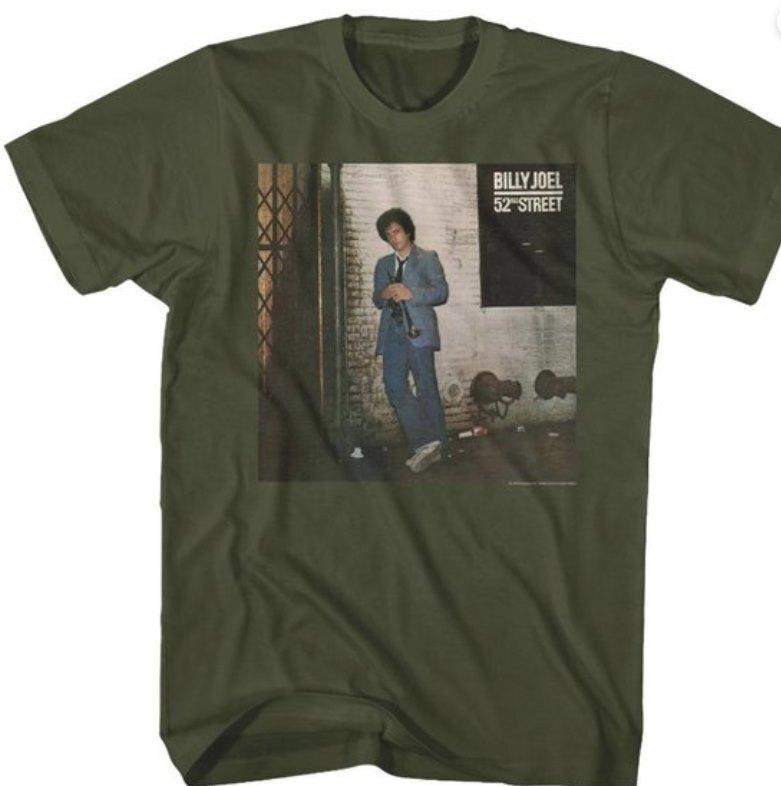 

Billy Joel 52nd Street Mens T Shirt Green S
